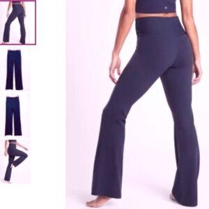 ATHLETA Studio Flare Pants - NAVY - MED - NWT